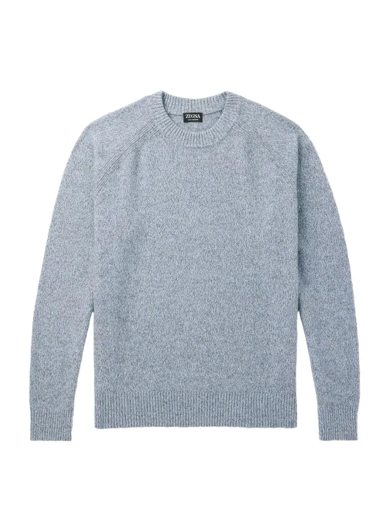 Zegna Cashmere-Blend Sweater - Men