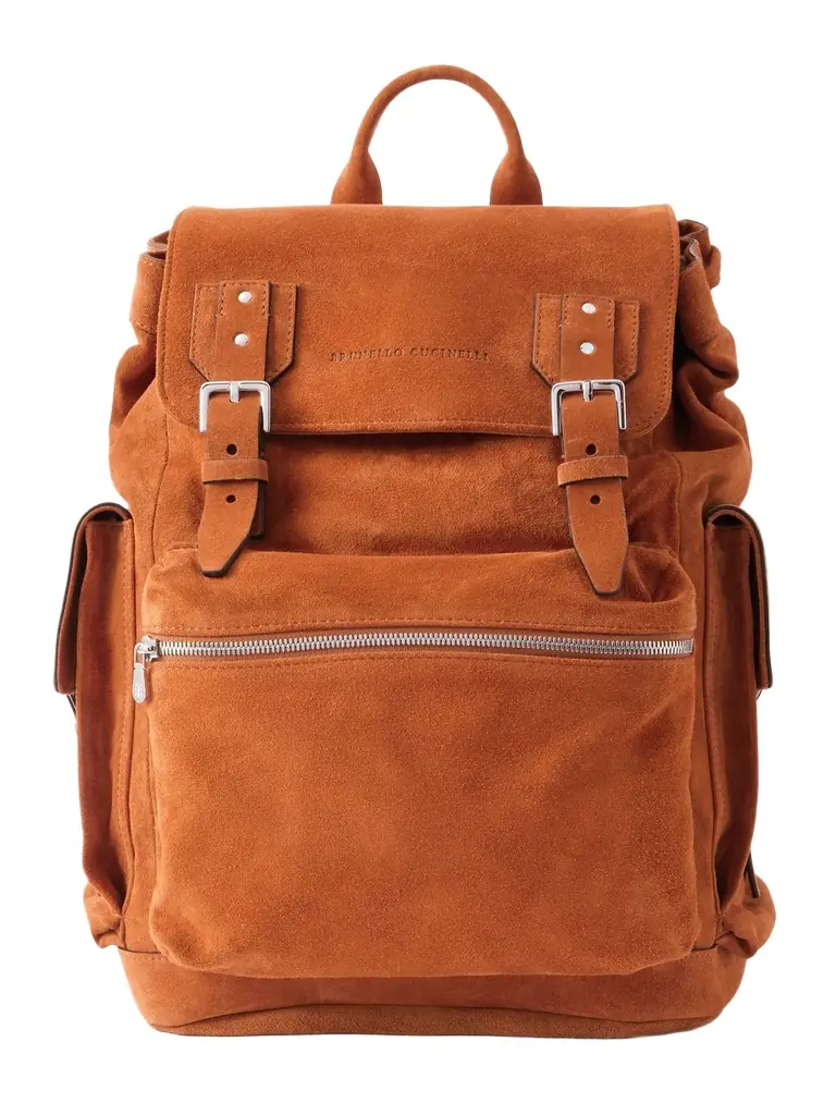 Brunello Cucinelli Suede Backpack - Men