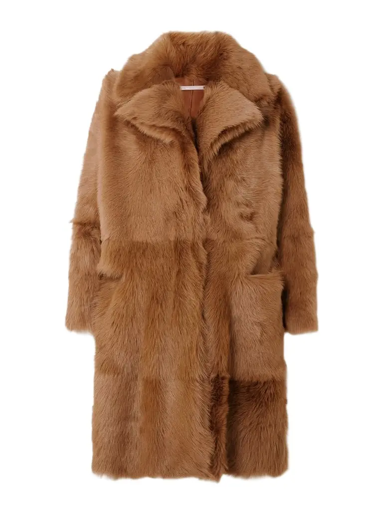 Nour Hammour Evita Shearling Coat