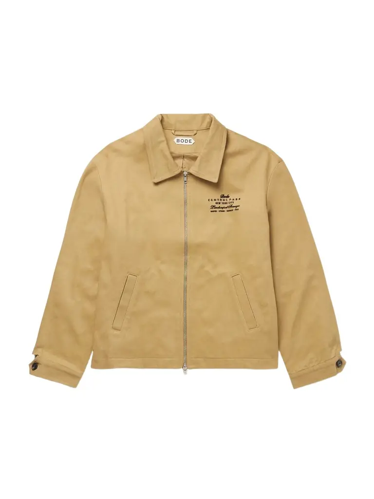 BODE Central Park Printed Cotton-Twill Jacket - Men