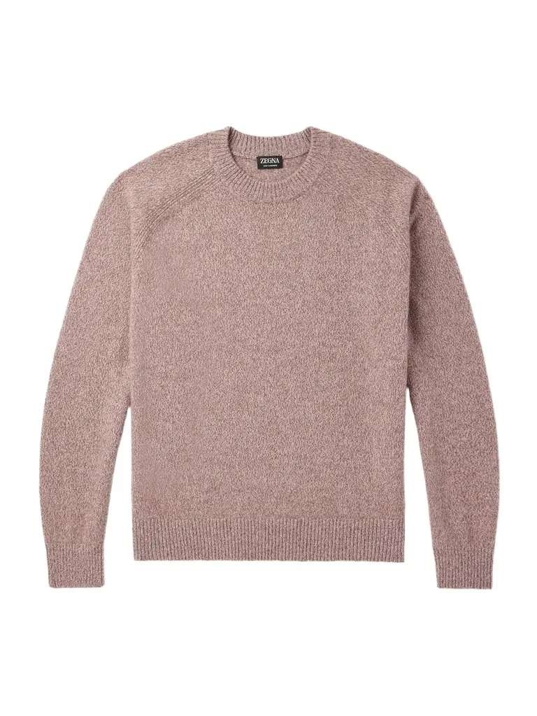 Zegna Oasi Cashmere-Blend Sweater - Men