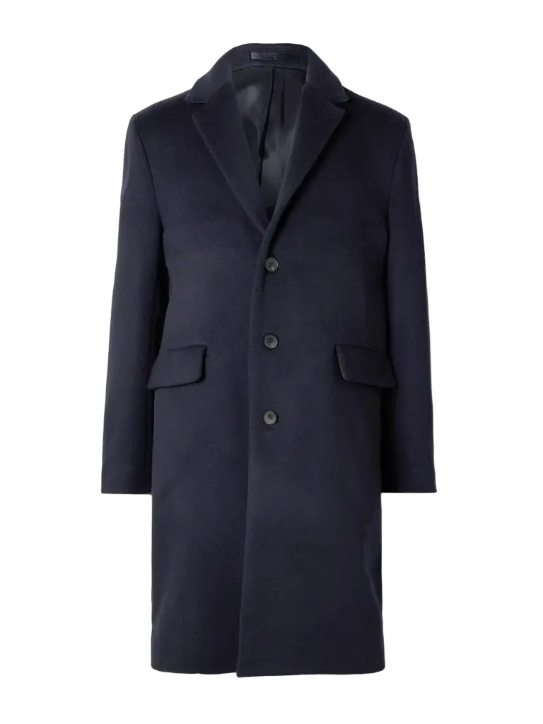 MR P. Wool and Cashmere-Blend Coat - Men