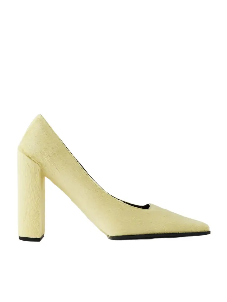Alaïa 90 Calf Hair Pumps