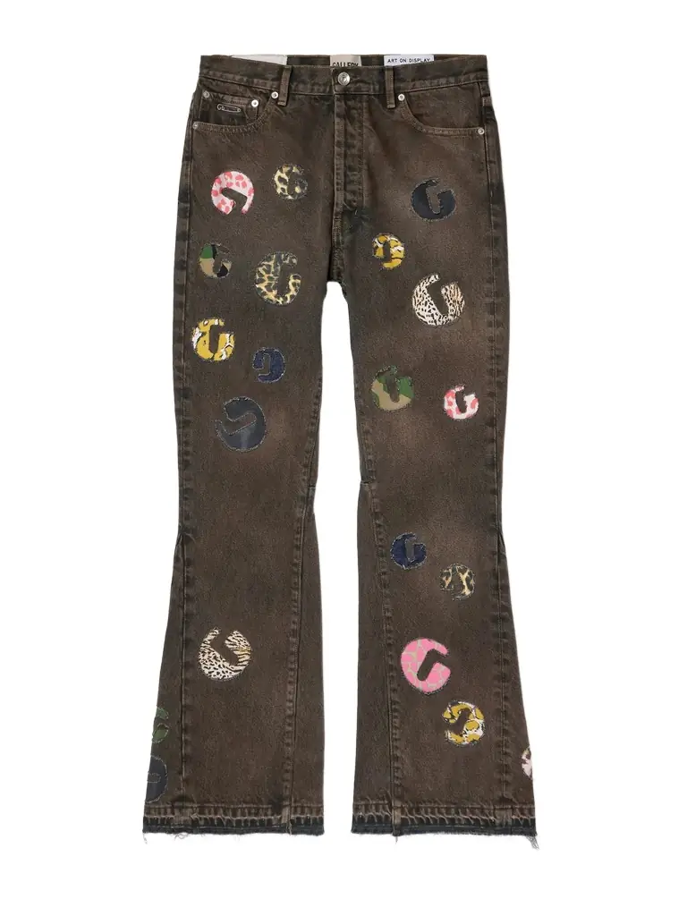 Gallery Dept. G-Time Flared Logo-Appliquéd Jeans - Men