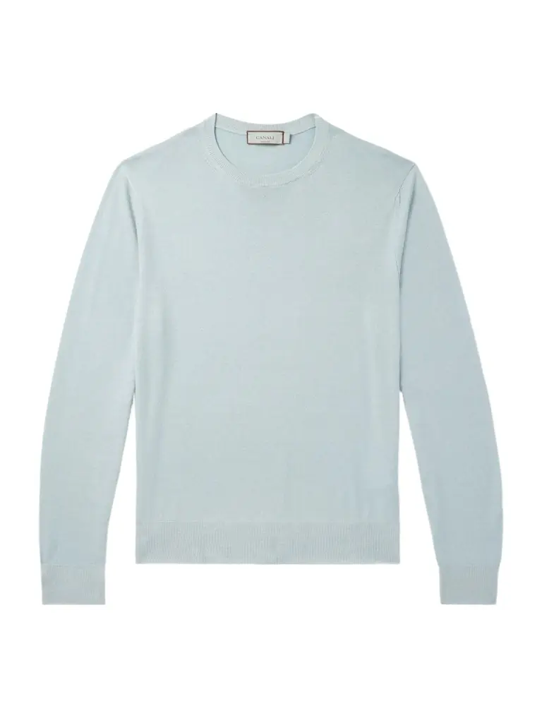 Canali Slim-Fit Cashmere Sweater - Men
