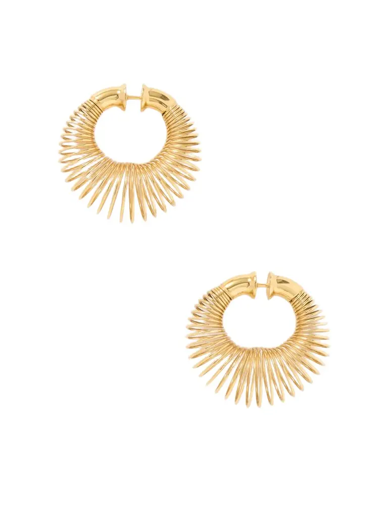 Alaïa tone Hoop Earrings