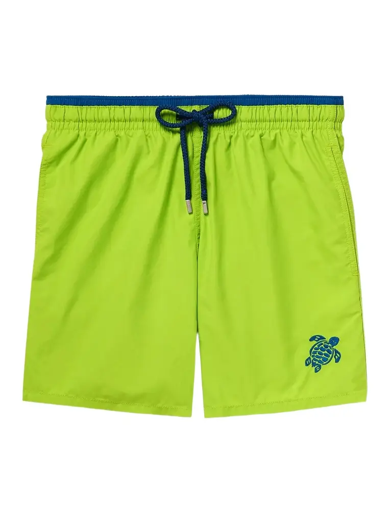 Vilebrequin Moka Straight-Leg Mid-Length ECONYL® Swim Shorts - Men