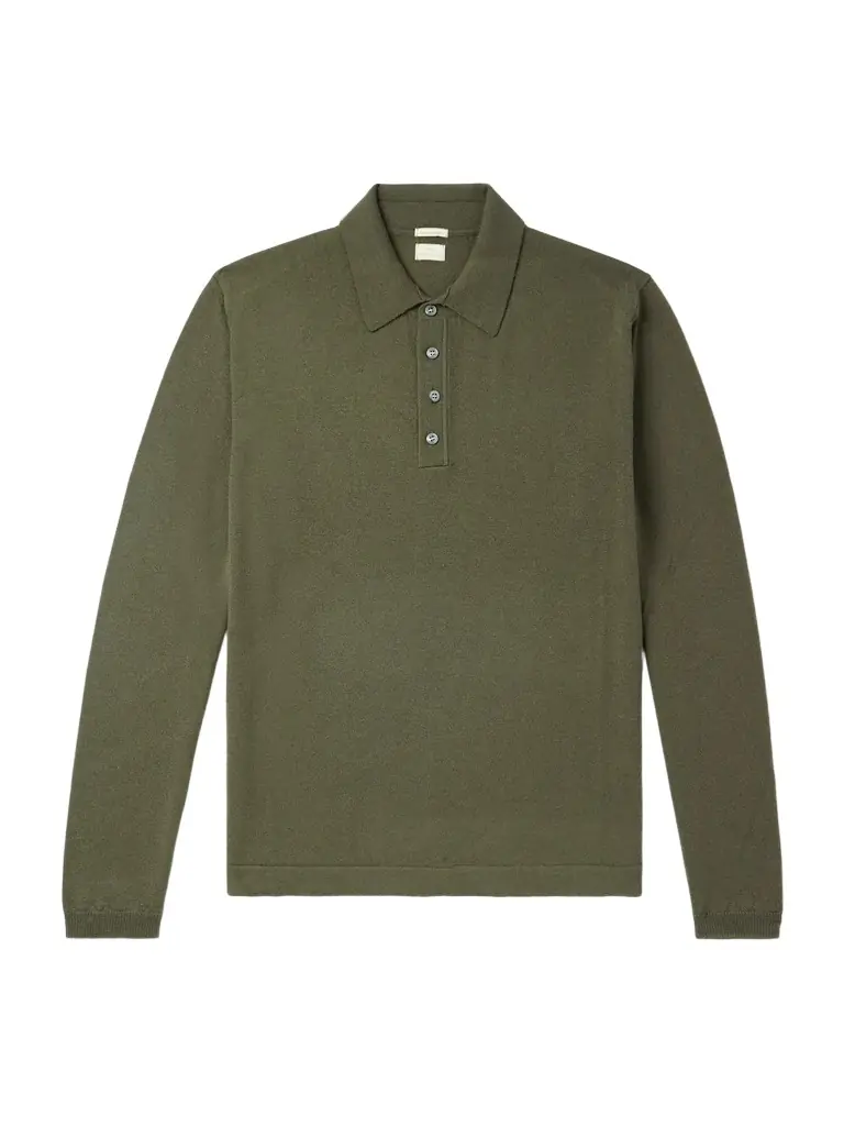 Massimo Alba Wool Polo Shirt - Men