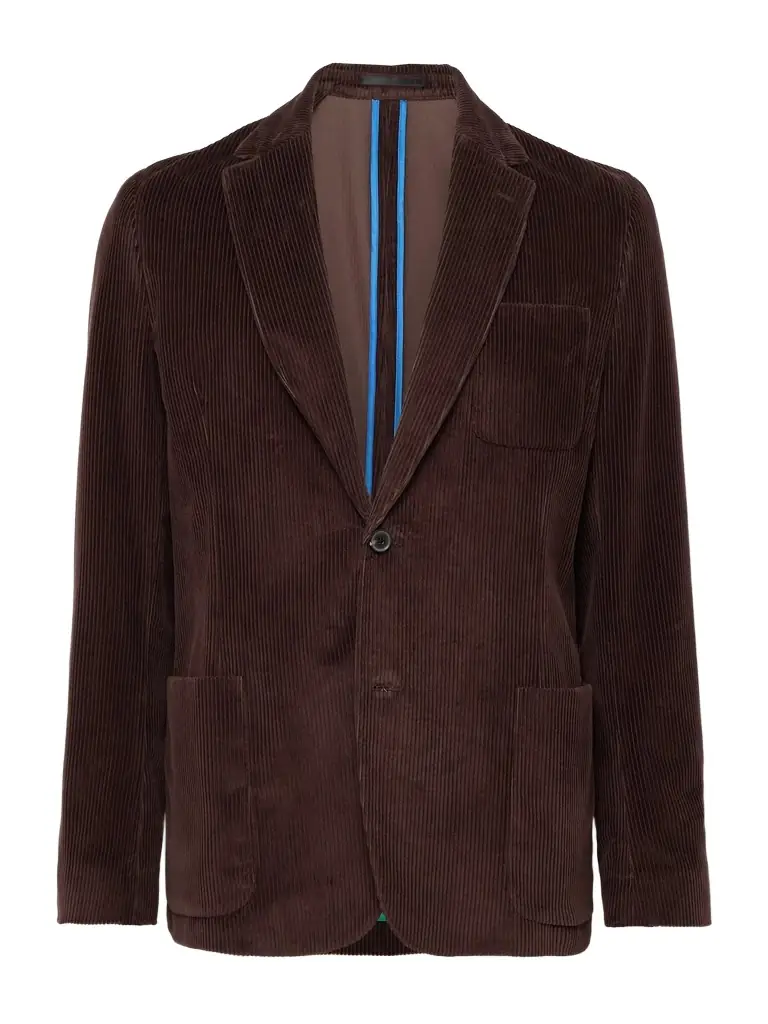 Paul Smith Slim-Fit Unstructured Cotton-Corduroy Suit Jacket - Men