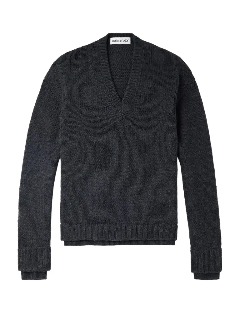 Our Legacy False Merino Wool Sweater - Men