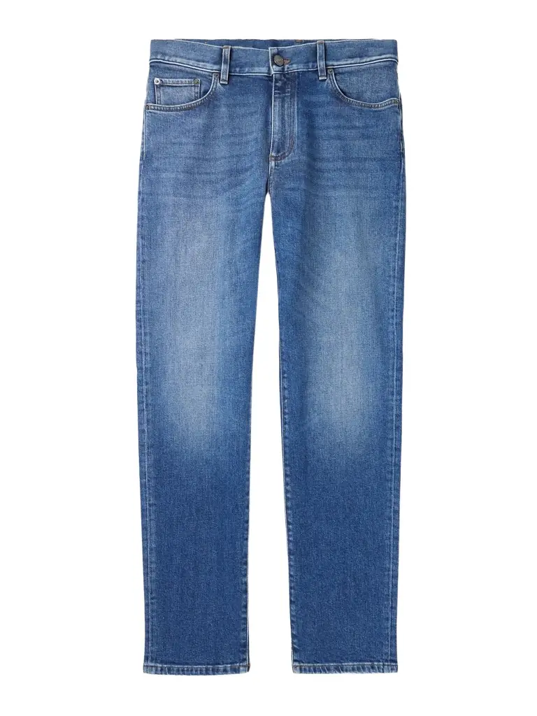 Zegna Roccia Slim-Fit Stretch Jeans - Men