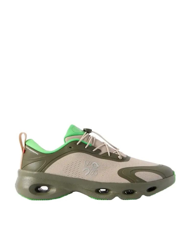 Loewe ON Cloudsolo Rubber-Trimmed Mesh Sneakers - Men