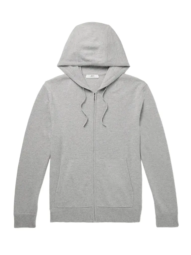 MR P. Merino Wool and Cashmere-Blend Zip-Up Hoodie - Men