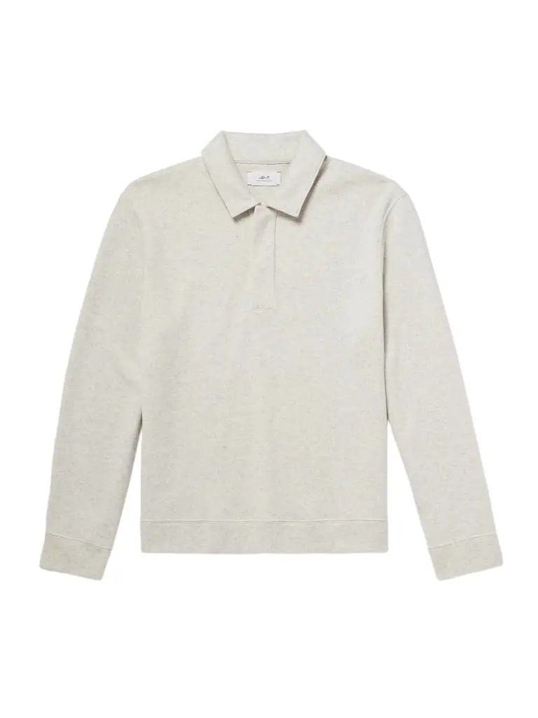 MR P. Organic Cotton-Blend Jersey Sweatshirt - Men