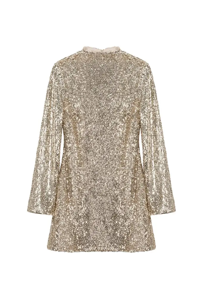 Simkhai Opal Sequin Mini Dress
