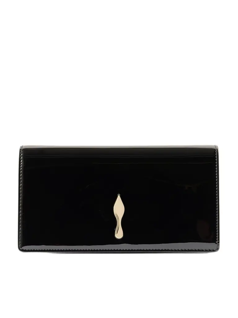 Christian Louboutin Bettina Patent-leather Clutch