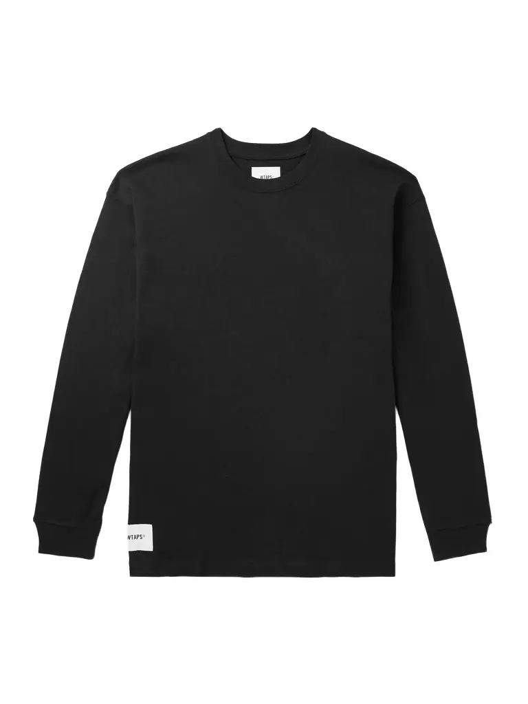 WTAPS Sign Logo-Appliquéd Cotton-Jersey T-Shirt - Men