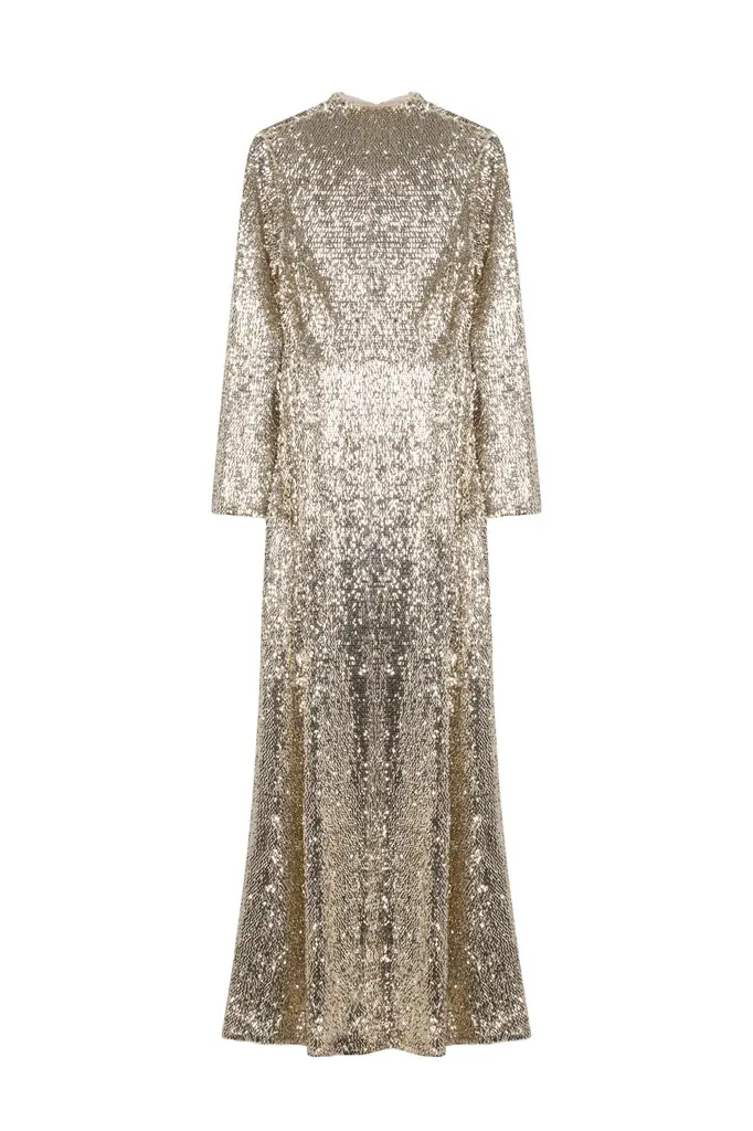 Simkhai Beatrice Sequin Gown