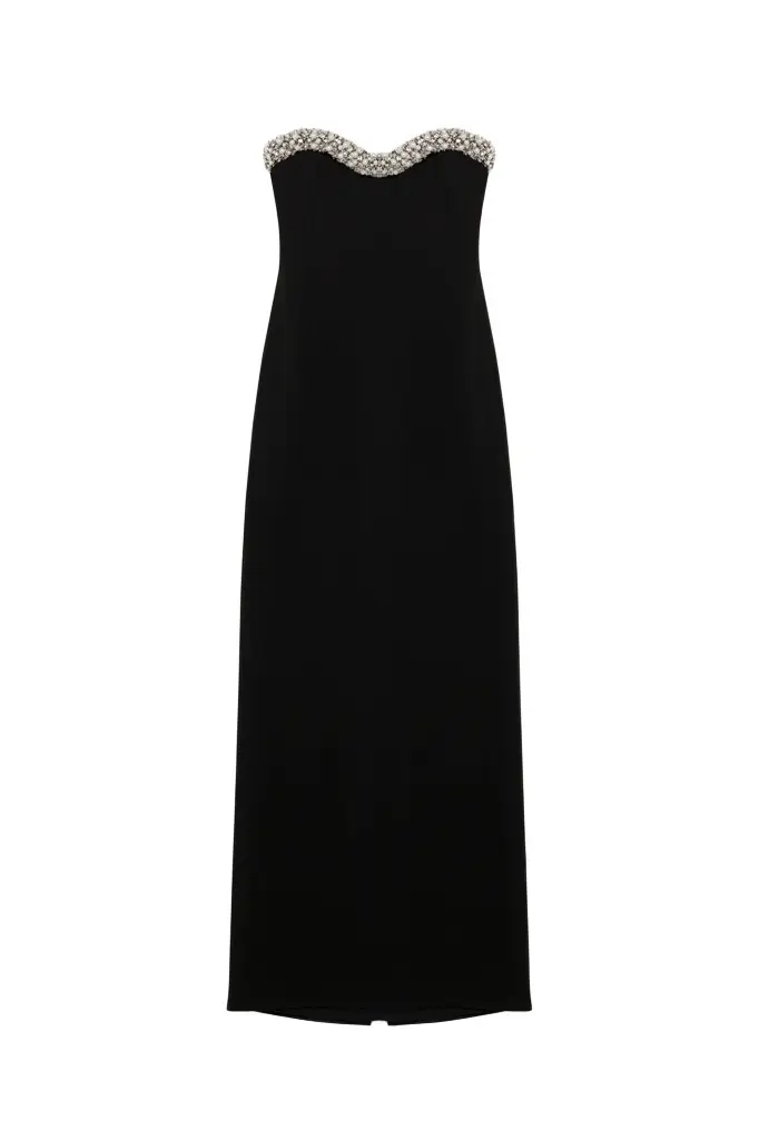 Simkhai Riona Embellished Bustier Gown