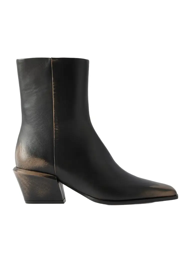 Paris Texas Bettina 50 Leather Ankle Boots