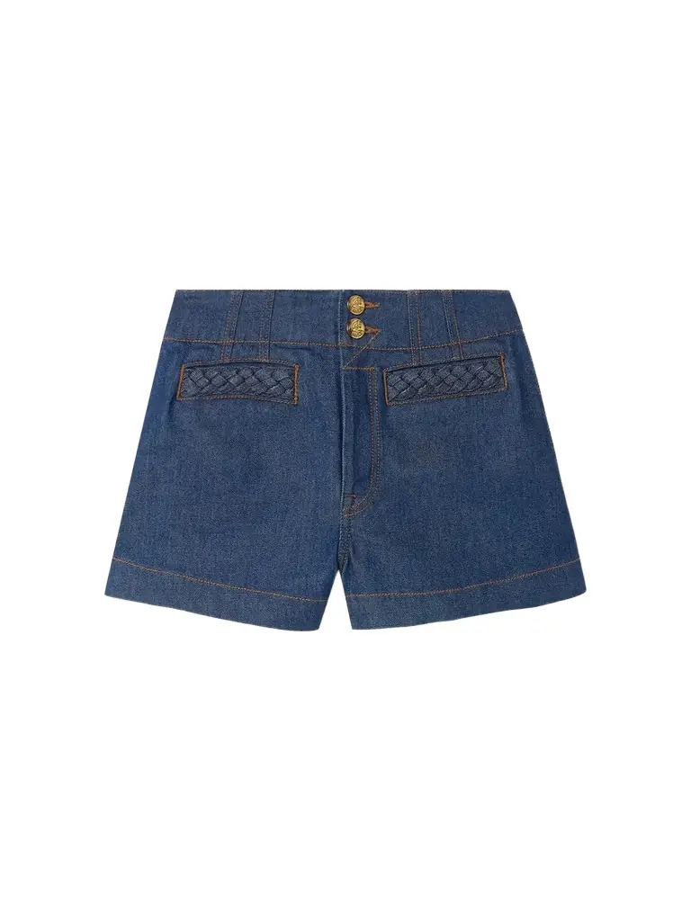 Zimmermann Awaken Denim Shorts