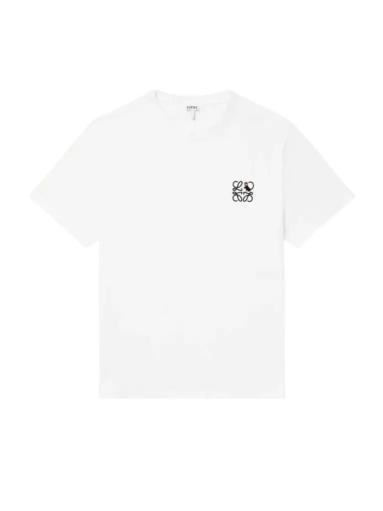 Loewe Logo-Embroidered Cotton-Jersey T-Shirt - Men