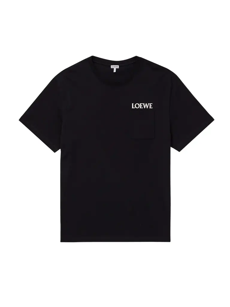 Loewe Logo-Embroidered Cotton-Jersey T-Shirt - Men