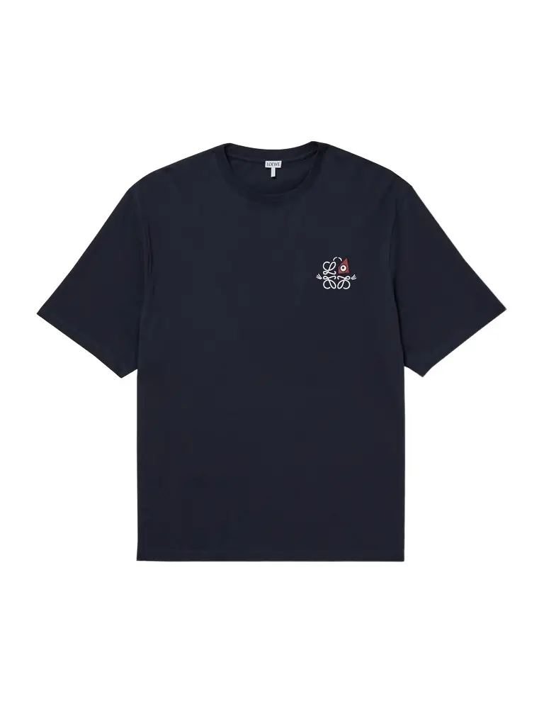 Loewe Logo-Embroidered Cotton-Jersey T-Shirt - Men