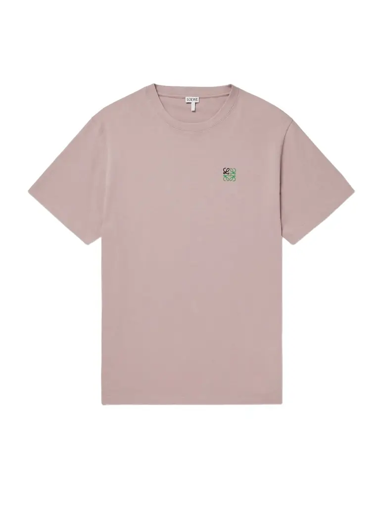Loewe Logo-Embroidered Cotton-Jersey T-Shirt - Men