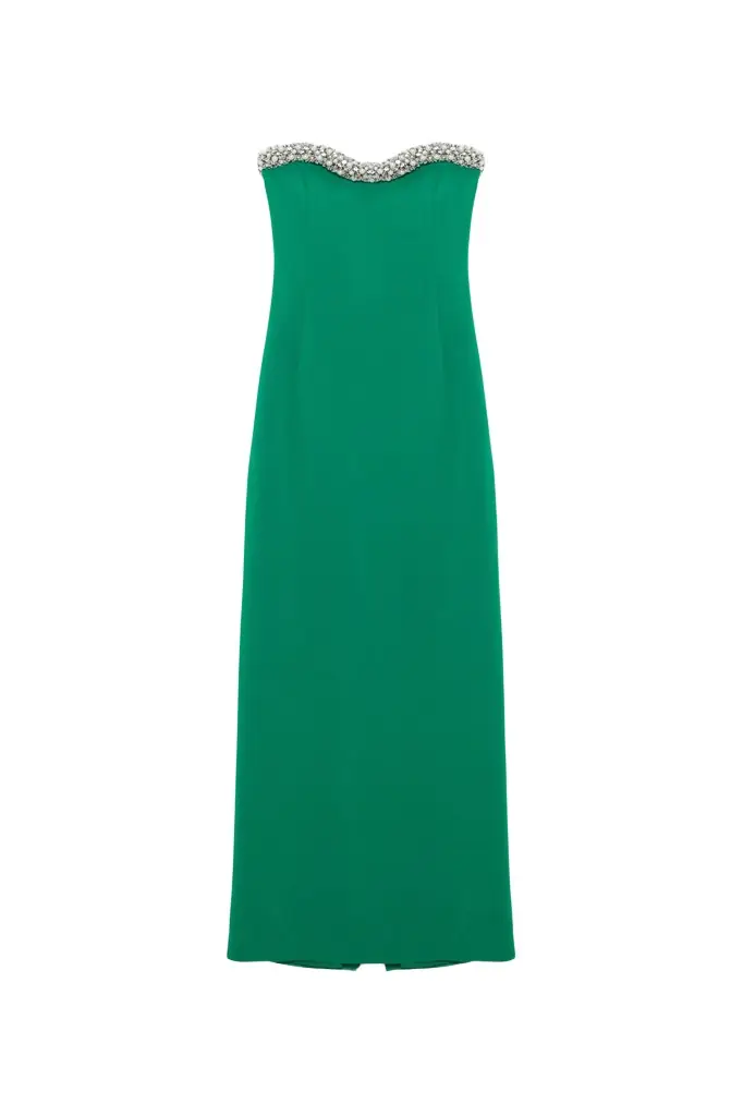 Simkhai Riona Embellished Bustier Gown