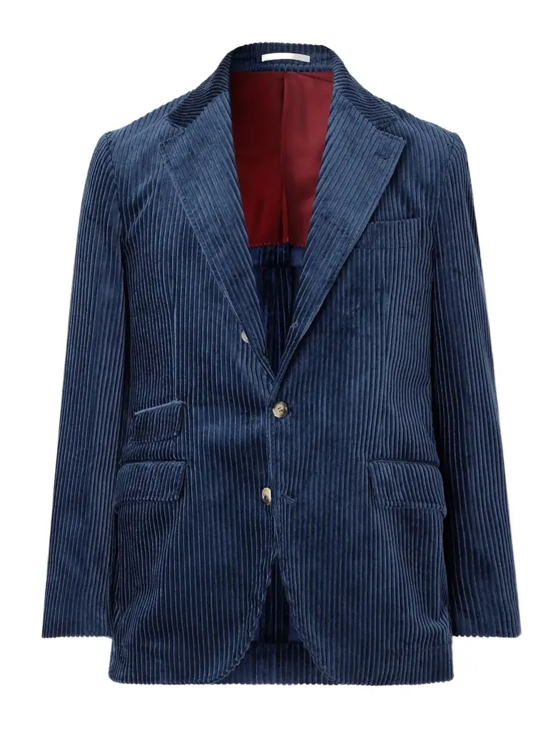 Brunello Cucinelli Cotton-Corduroy Blazer - Men