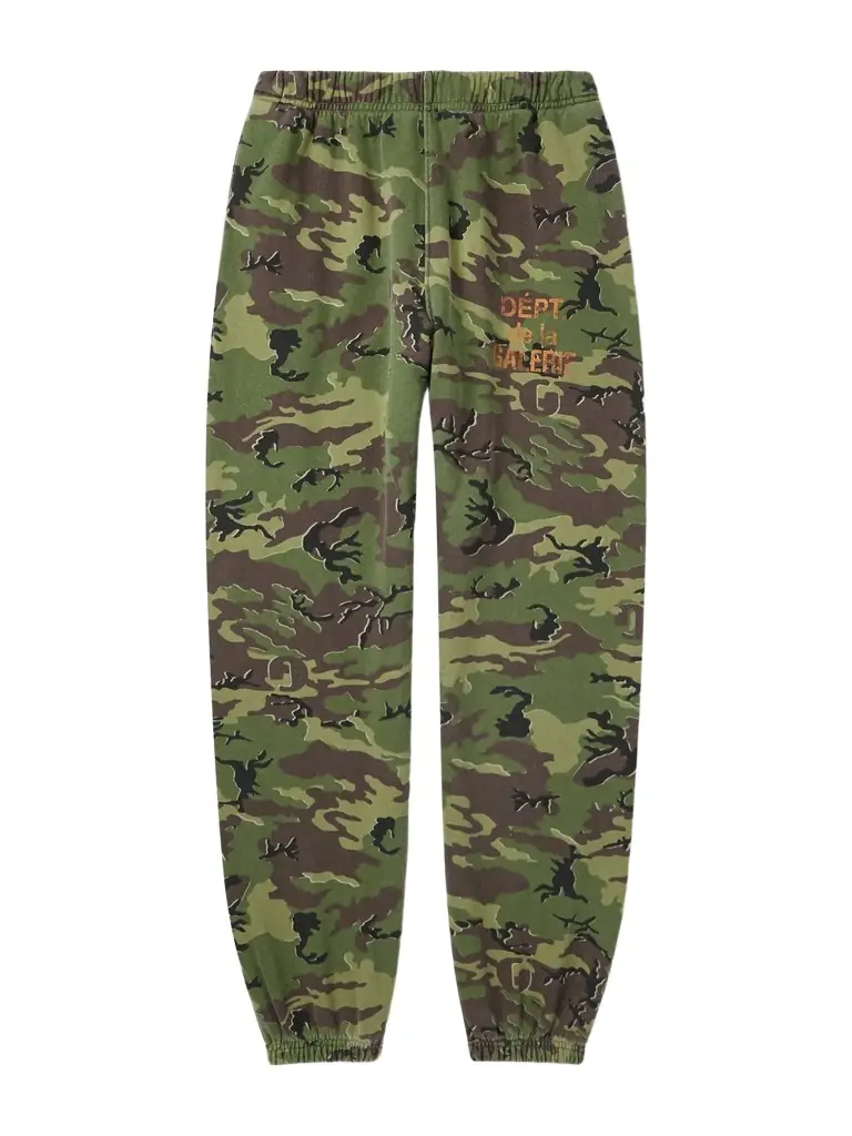 Gallery Dept. Tapered Camouflage and Logo-Print Cotton-Jersey Sweatpants - Men