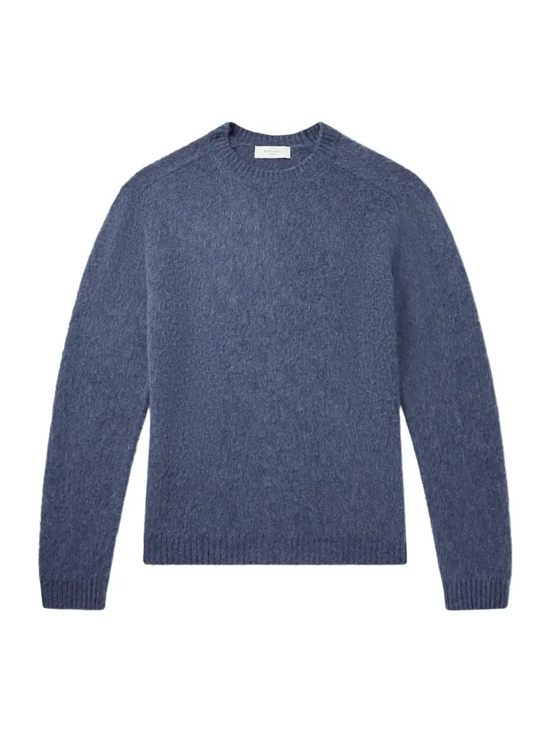Boglioli Slim-Fit Wool and Cashmere-Blend Sweater - Men