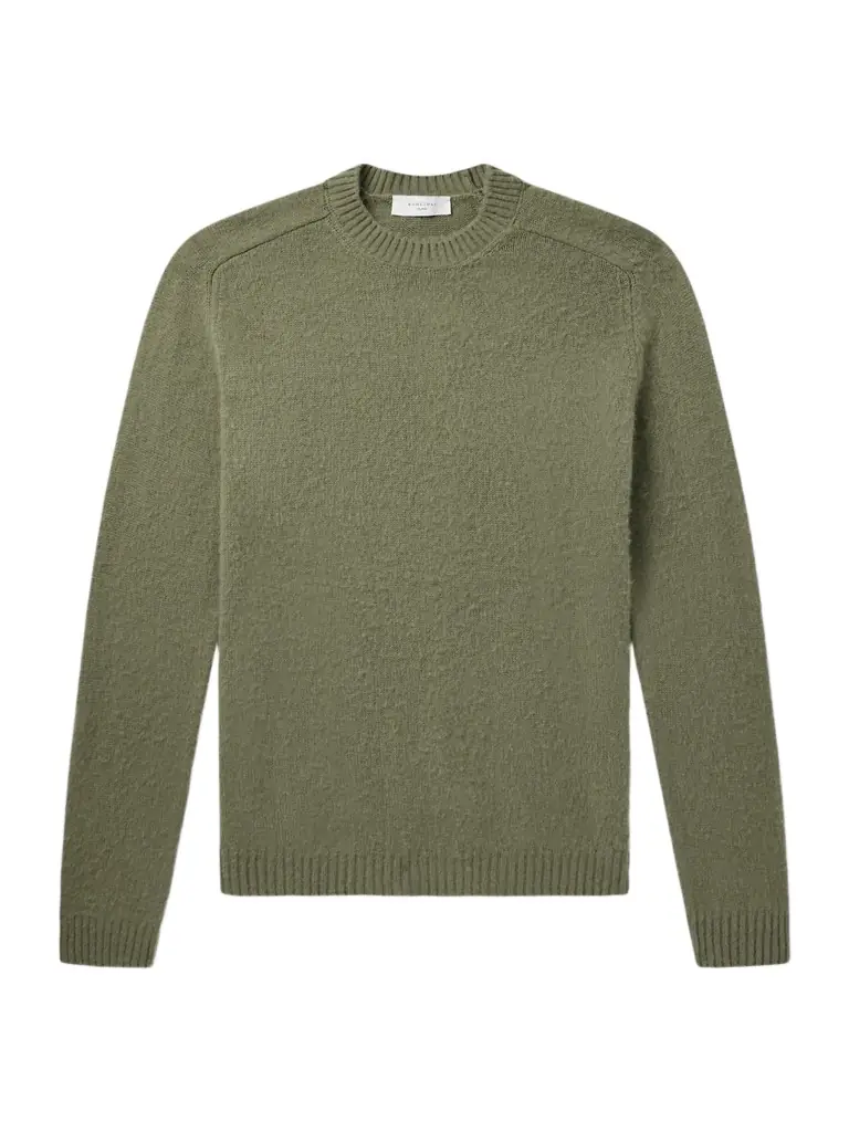 Boglioli Slim-Fit Wool and Cashmere-Blend Sweater - Men