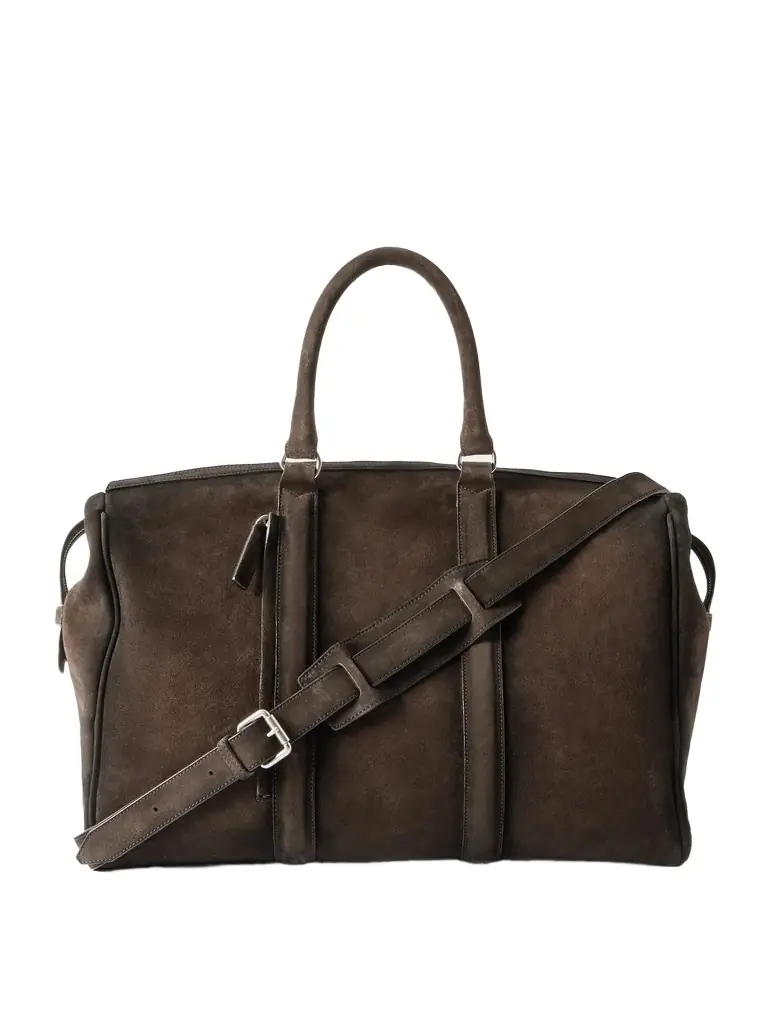 Officine Creative Quentin 009 Airbrushed Suede Weekend Bag - Men