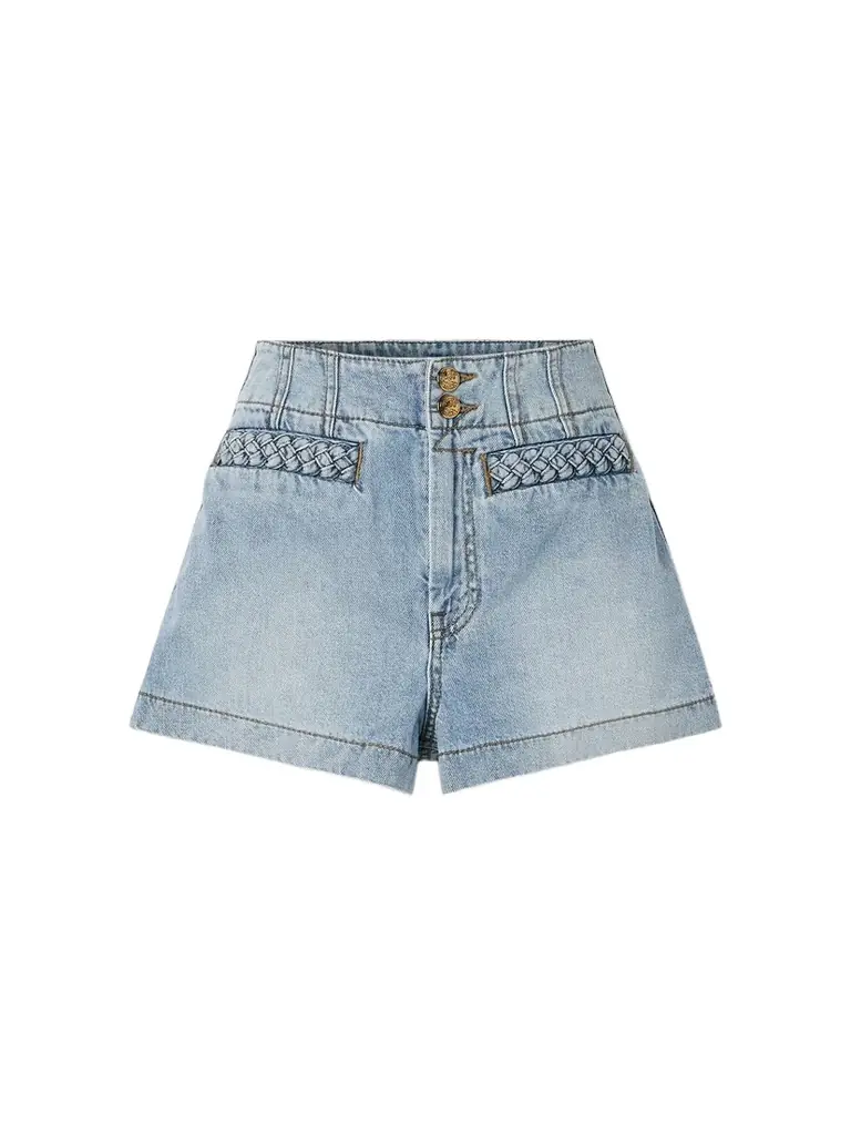 Zimmermann Wanderlust Denim Shorts
