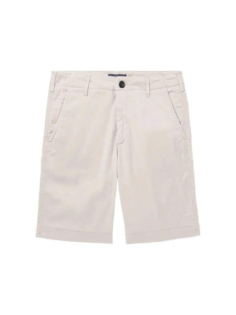 Vilebrequin Ponche Straight-Leg Stretch Lyocell and Cotton-Blend Gabardine Shorts - Men
