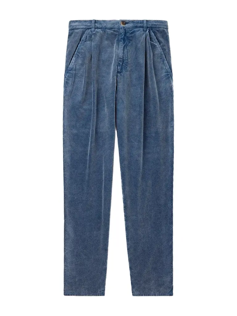Brunello Cucinelli Tapered Cotton-Corduroy Trousers - Men