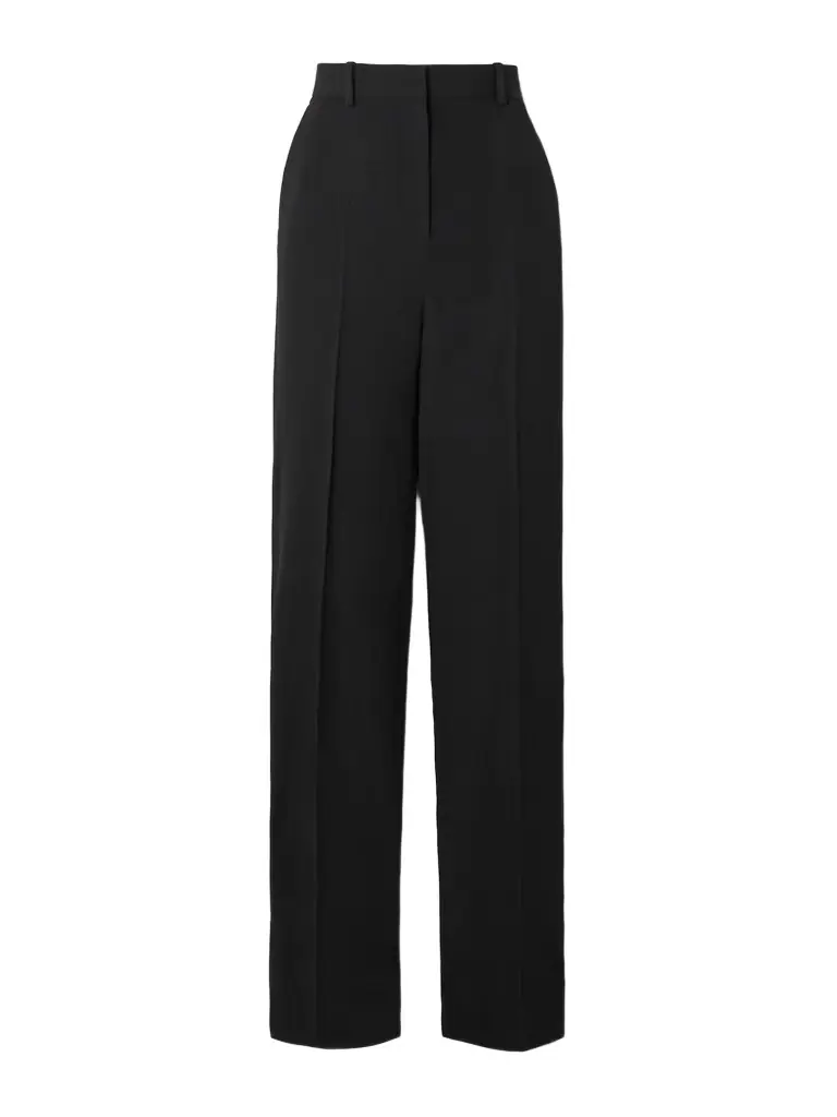 Calvin Klein Collection Lucia Wool Straight-leg Pants