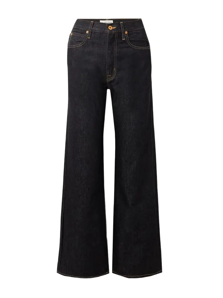 SLVRLAKE Grace High-rise Wide-leg Jeans