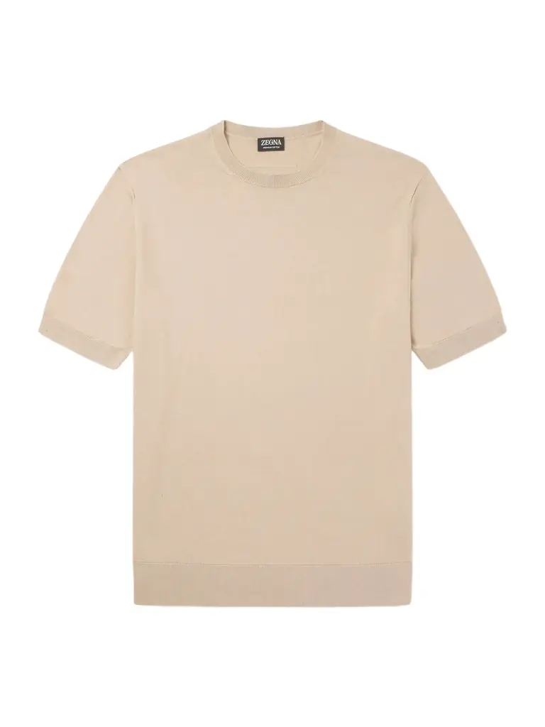 Zegna Cotton T-Shirt - Men
