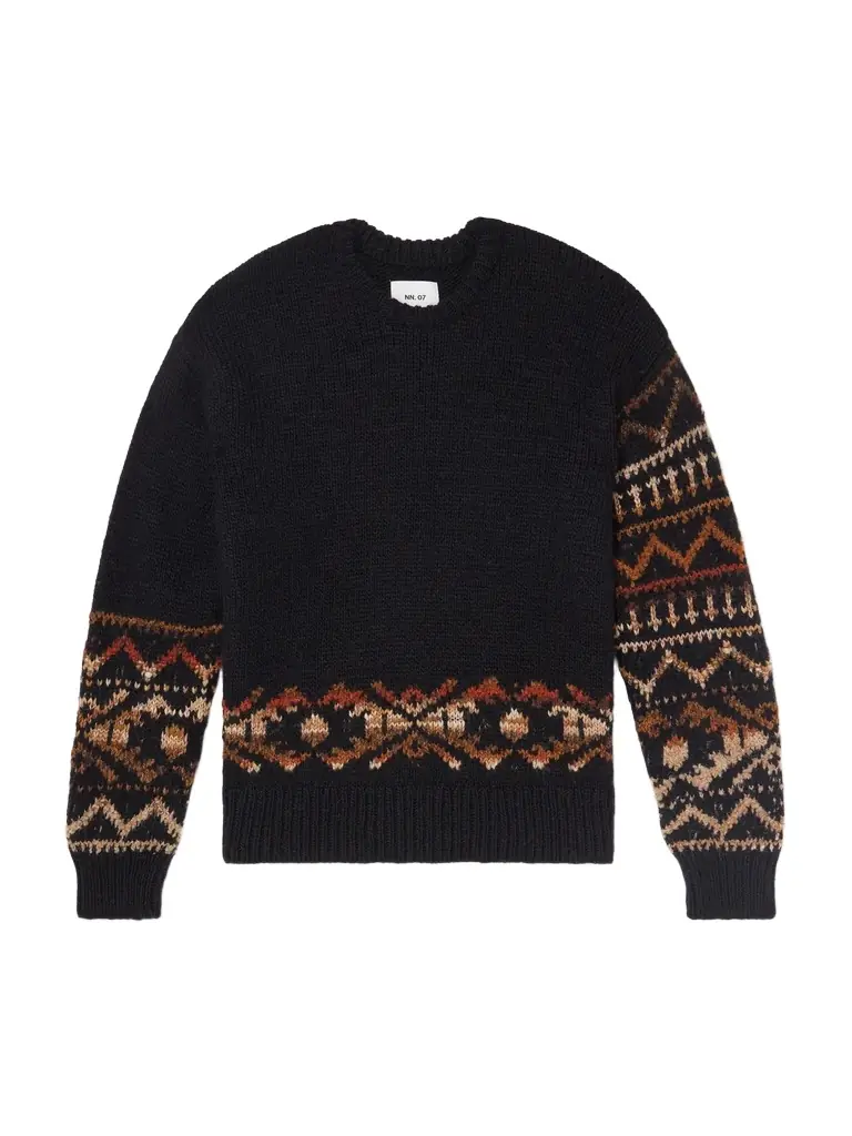 NN07 Emil 60032 Fair Isle Wool-Blend Sweater - Men | Women's |