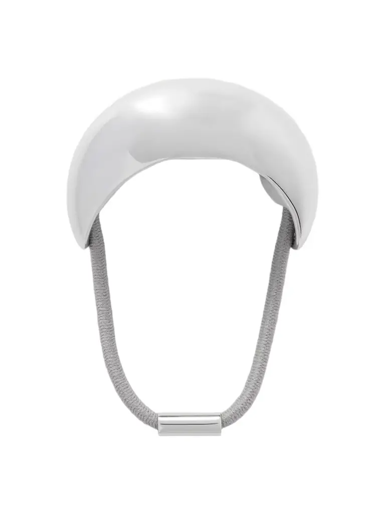 Jennifer Behr Mona Silver-tone Hair Tie
