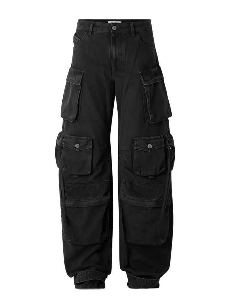 The Attico Low-rise Cargo Jeans
