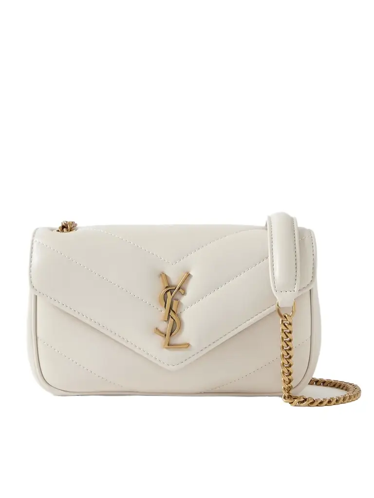 Saint Laurent Loulou Matelassé Leather Shoulder Bag