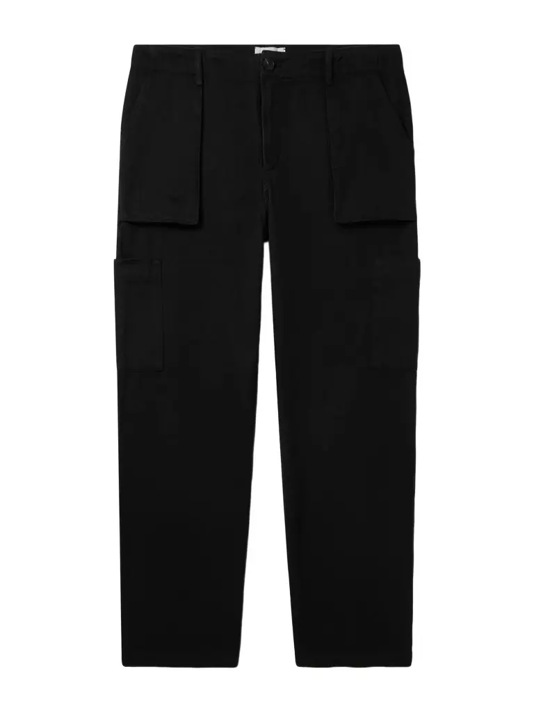 MR P. Edward Straight-Leg Cotton-Twill Cargo Trousers - Men