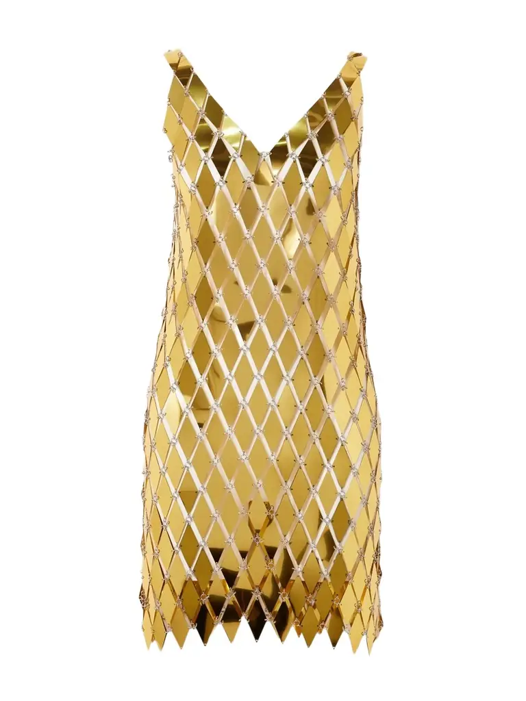 Rabanne Assemblage Chainmail Mini Dress