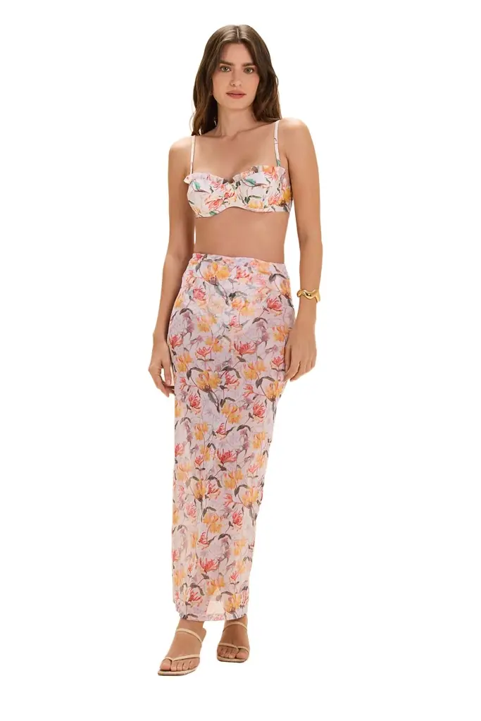 PatBo HONEY FLOWER BEACH SKIRT