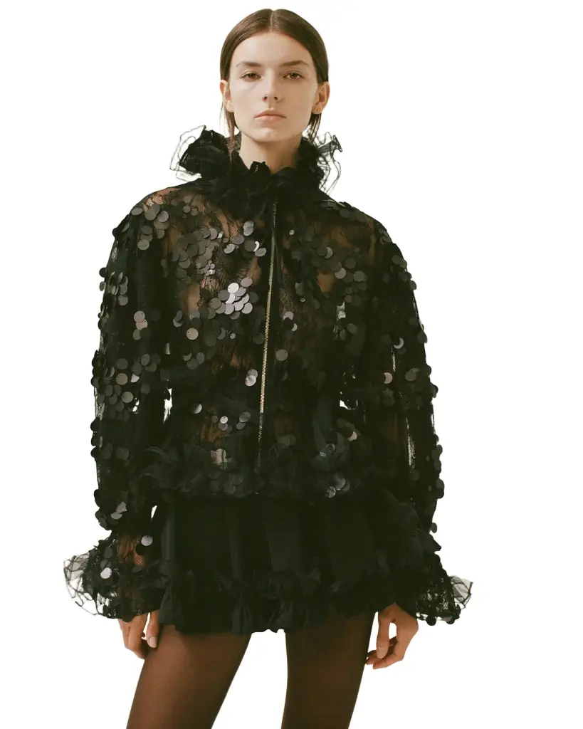 Aknvas The Sofie jacket in sequin lace