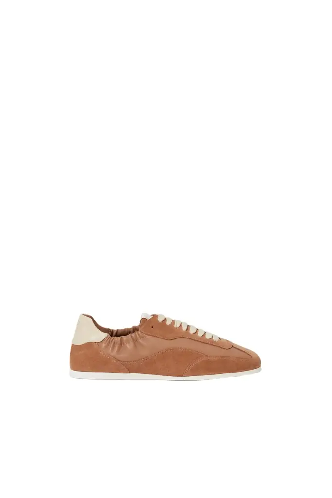 Georgie Leather Combo Sneaker